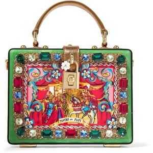 ULTRA RARE Dolce & Gabbana Dauphine Crystal Embellished Teatro Dei Pupi Box